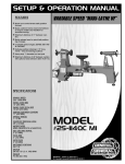 General International 25-114QC M1 Use and Care Manual