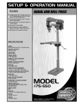 General International 75-550 M1 Use and Care Manual