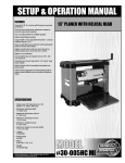 General International 30-115HC M1 Use and Care Manual