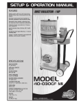 General International 10-030CF M1 Use and Care Manual