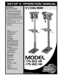 General International 75-160 M1 Use and Care Manual