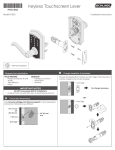 Schlage FE695 CAM 619 ACC Installation Guide