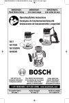 Bosch 16186 Use and Care Manual