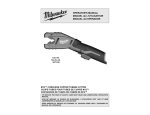 Milwaukee 2471-20 Use and Care Manual