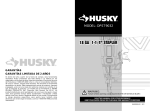 Husky DPST9032 Use and Care Manual