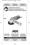 Skil 9296-01 Use and Care Manual