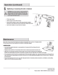 Husky H4420 Use and Care Manual