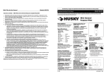 Husky HDA70403AV Instructions / Assembly