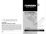 Husky DPFIK Use and Care Manual