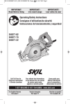 SKILSAW SPT77W-22 Use and Care Manual