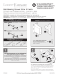 Liberty D806SEC-W-D Installation Guide
