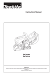 Makita EK7651HD Use and Care Manual