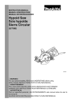 Makita 5377MG Use and Care Manual