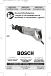 Bosch RS7 Use and Care Manual