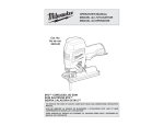 Milwaukee 2445-21 Use and Care Manual