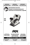 Skil 5995-RT Use and Care Manual