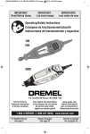 Dremel 200-1/21 Use and Care Manual