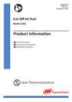 Ingersoll Rand 326G Use and Care Manual