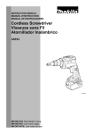 Makita XSF03M Use and Care Manual