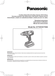 Panasonic EY7441LR2S Use and Care Manual