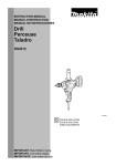 Makita DS4012 Use and Care Manual