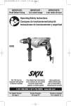 Skil 6335-01-RT Use and Care Manual