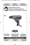 Skil 6239-01 Use and Care Manual