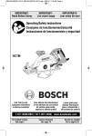 Bosch 17614-01 Use and Care Manual
