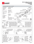 Hager AE-2580US26D Installation Guide