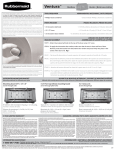Rubbermaid MB 370T Instructions / Assembly