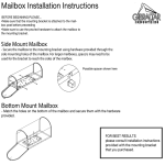 Rubbermaid MB 370T Installation Guide