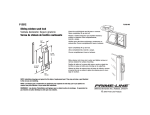 Prime-Line F 2512 Instructions / Assembly