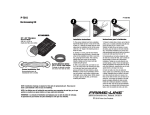 Prime-Line P 7515 Instructions / Assembly