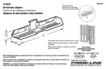 Prime-Line N 6539 Instructions / Assembly