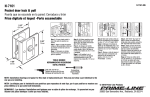Prime-Line N 7161 Instructions / Assembly