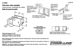 Prime-Line D 1562 Instructions / Assembly