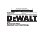 DEWALT DCS355D1 Use and Care Manual