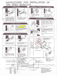 Delaney KA2006 Instructions / Assembly