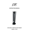 SPT SF-1523 Use and Care Manual