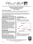 Pleasant Hearth PBAR-2427 Installation Guide