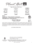 Pleasant Hearth PH50PS Use and Care Manual