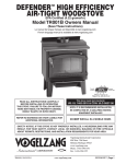 Vogelzang TR001B Use and Care Manual