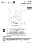 Pleasant Hearth SES-51-10 Installation Guide