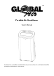 Global Air Products NPC1-14C Use and Care Manual