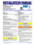 Winchester 4RAC36S21-30 Installation Guide