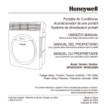 Honeywell MF08CESBB Use and Care Manual