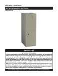 Kelvinator JT4BE048KA Instructions / Assembly