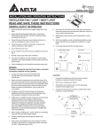 Delta Breez SIG110LED Instructions / Assembly