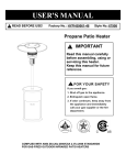 Bond Manufacturing 67908 Instructions / Assembly