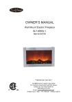 Fire Sense 60758 Use and Care Manual
